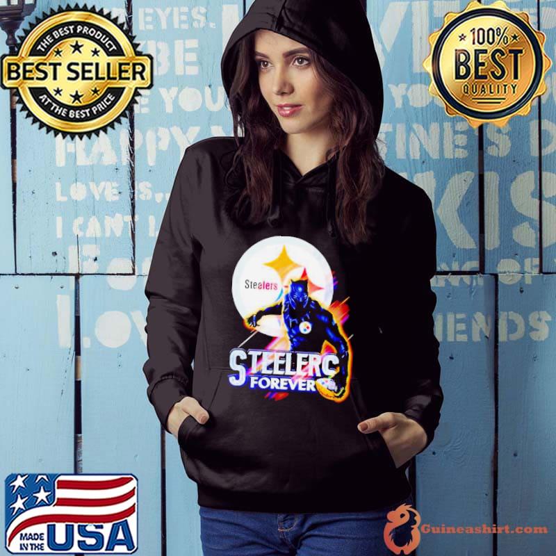 Black Panther Steelers forever Pittsburgh Steelers shirt - Guineashirt  Premium ™ LLC