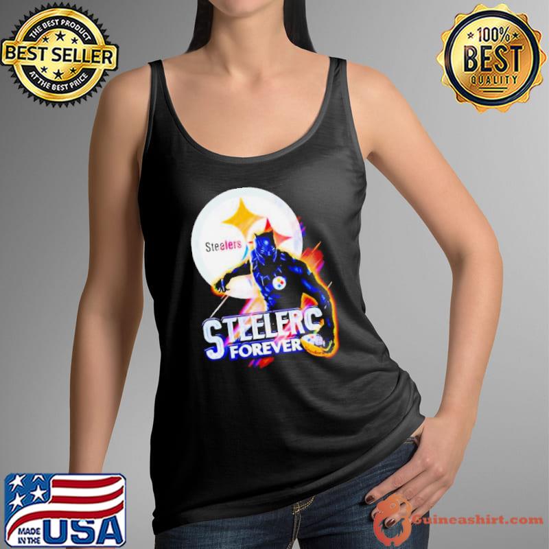 Black Panther Steelers forever Pittsburgh Steelers shirt - Guineashirt  Premium ™ LLC