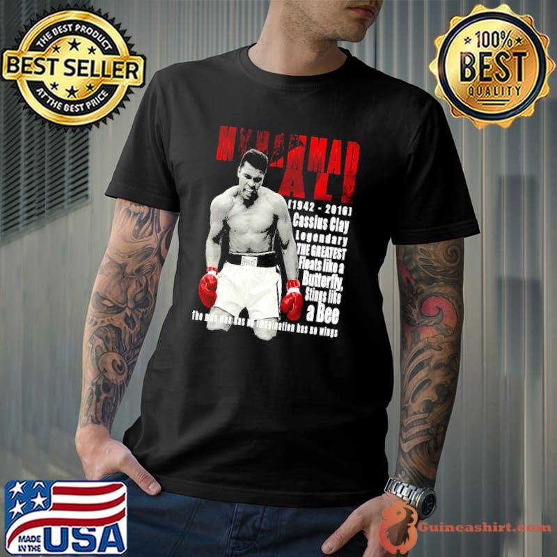 Boxer mohammed alI 1942 2016 history classic shirt