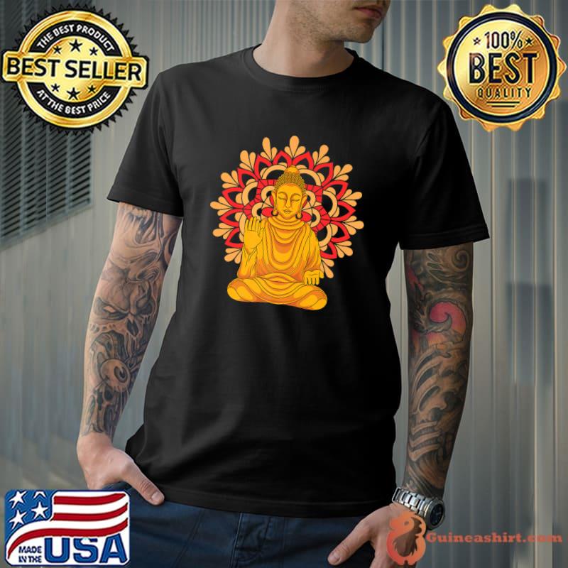 Buddhist Mandala Spiritual Meditation Zen Buddhism Buddha T-Shirt