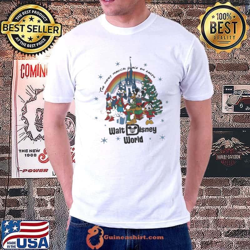 Christmas the most magical peace on earth walt disney world shirt