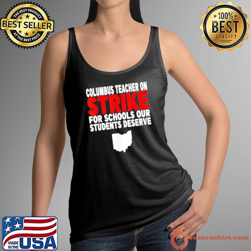 Columbus Ohio school teachers strike oh teacher classic s Tank Top