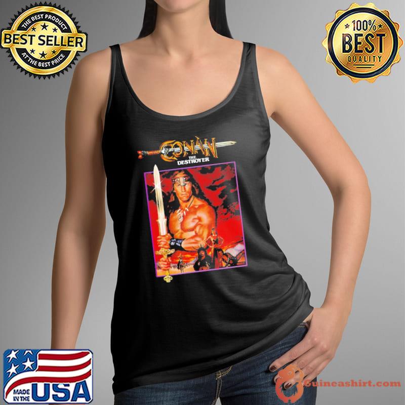 Conan The Destroyer Poster Shirt Tank Top