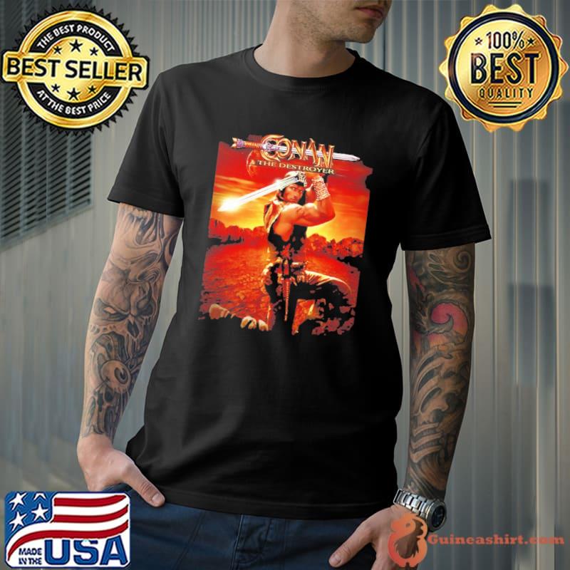 Conan The Destroyer Vintage Poster Shirt