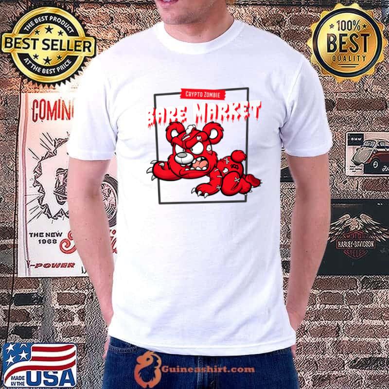Crypto Bear Market Zombie Bear Halloween T-Shirt