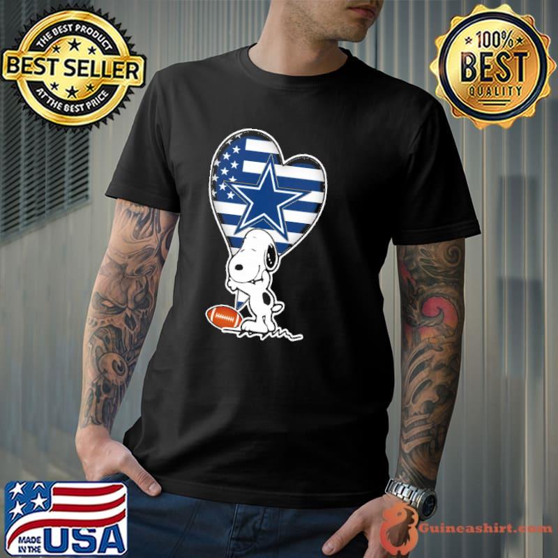 Dallas Cowboys Snoopy Football Sports Shirts Women