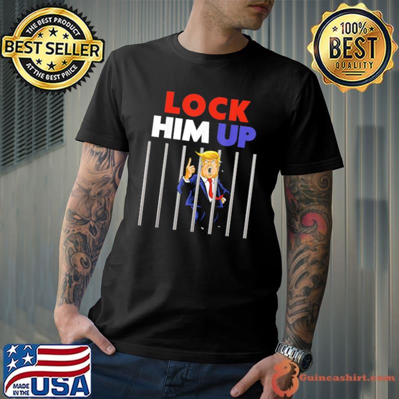 FbI raids trump's mansion lock him up antI Trump political classic shirt