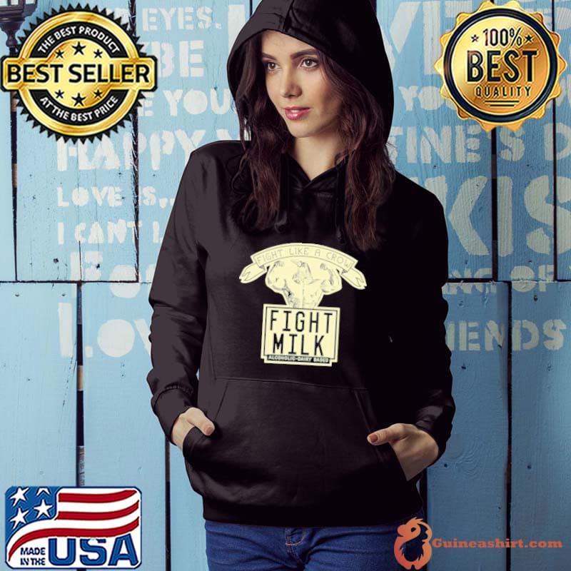 Fight milk fight like a crow in philadelphia mens black classic s Hoodie