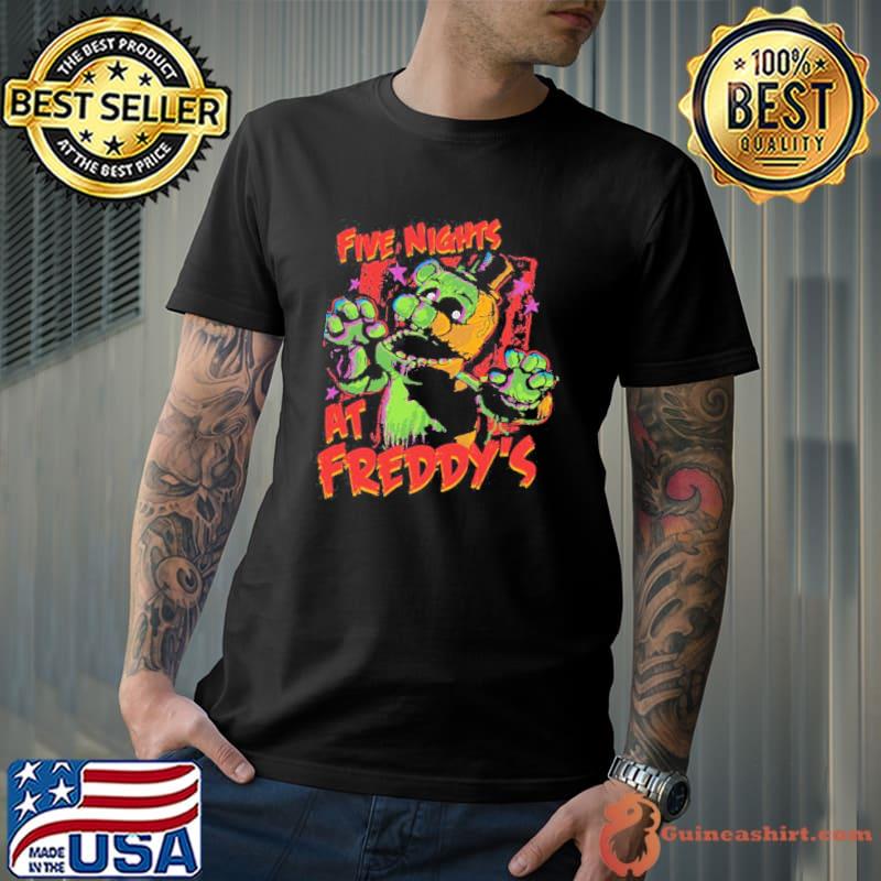Five nights at freddys phantom freddy halloween spooky night shirt