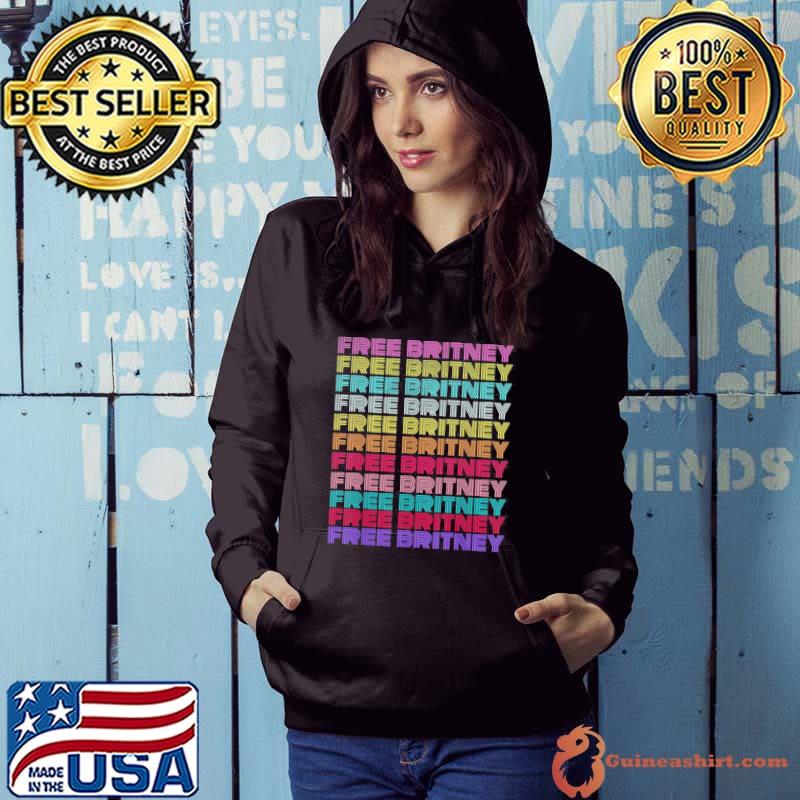 Free britney griner retro rainbow vintage classic s Hoodie