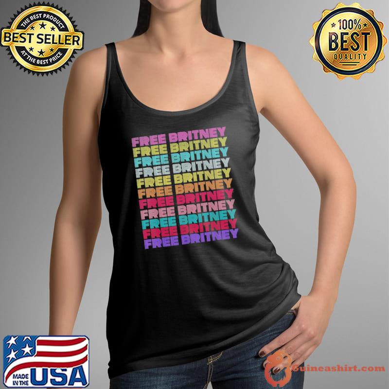 Free britney griner retro rainbow vintage classic s Tank Top