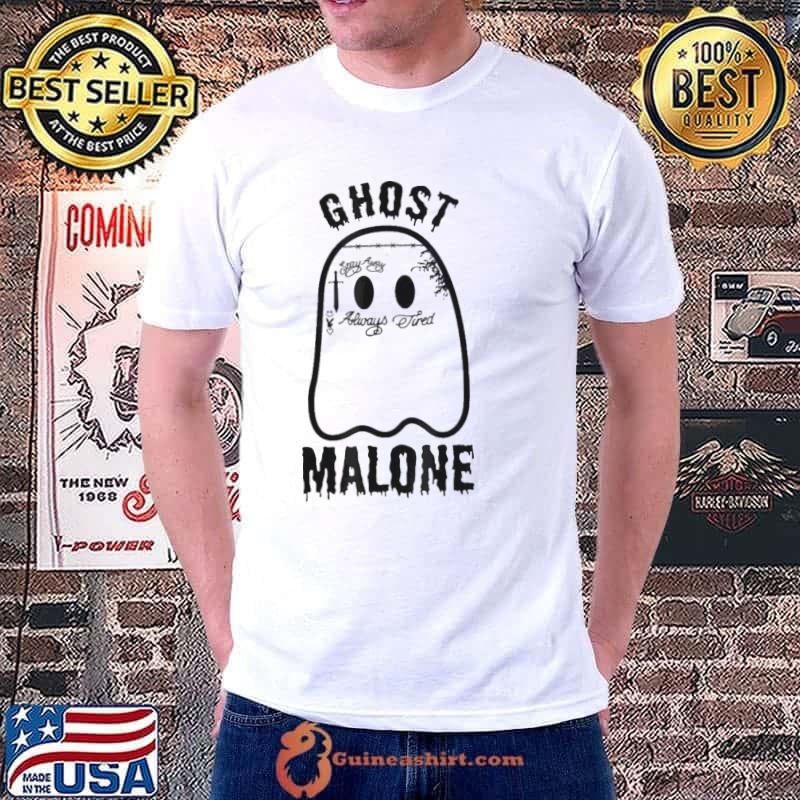 Halloween Spooky Season Fall Season Cute Ghost Malone Shirt