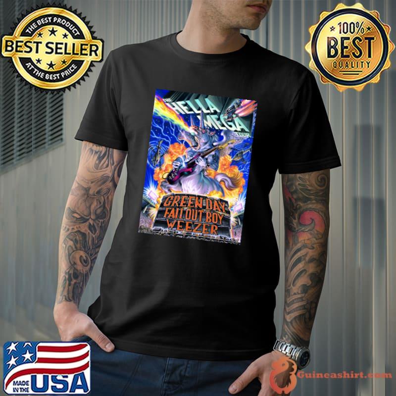 Hella Mega Tour 2022 green day fall out boyr weezer Essential T-Shirt