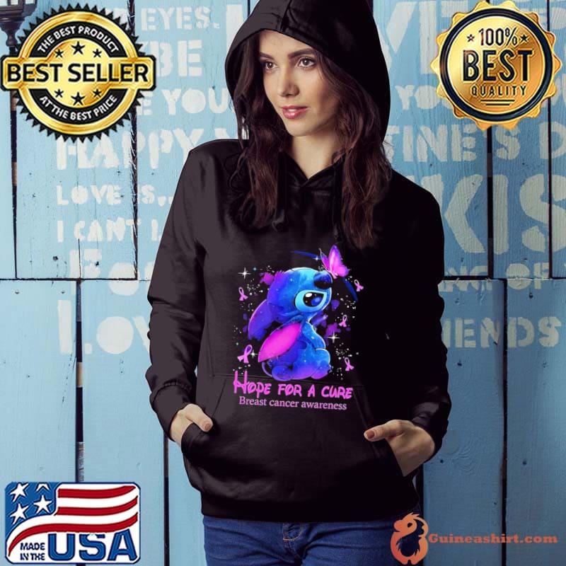 Hope for a cure stitch nope breast cancer awareness classic s Hoodie