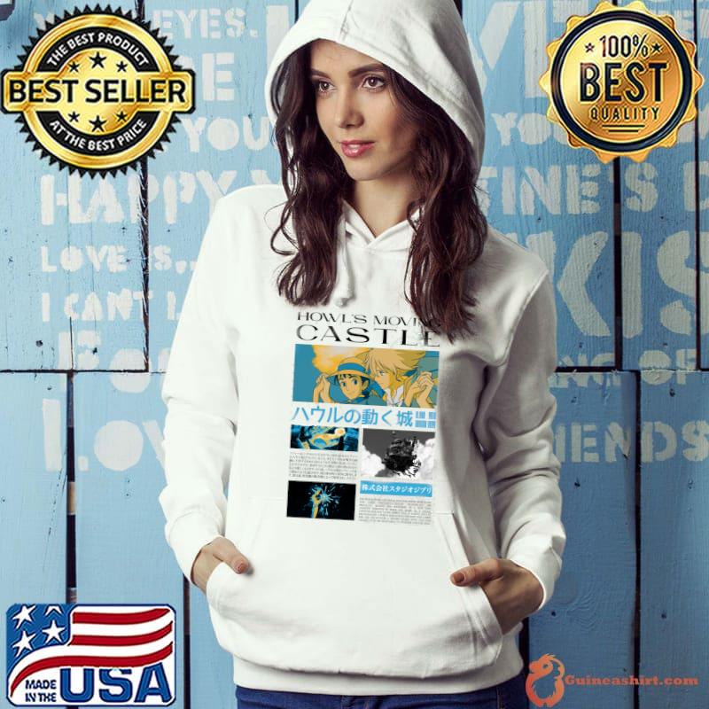 Howl's Moving Castle Poster Cartoon T-Shirt Hoodie