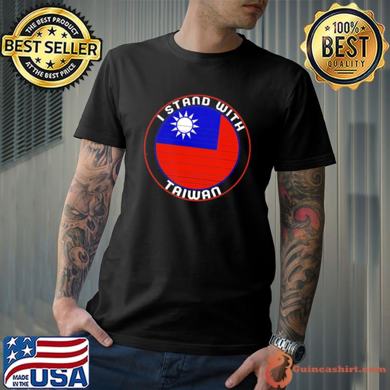 I stand with taiwan flag shirt