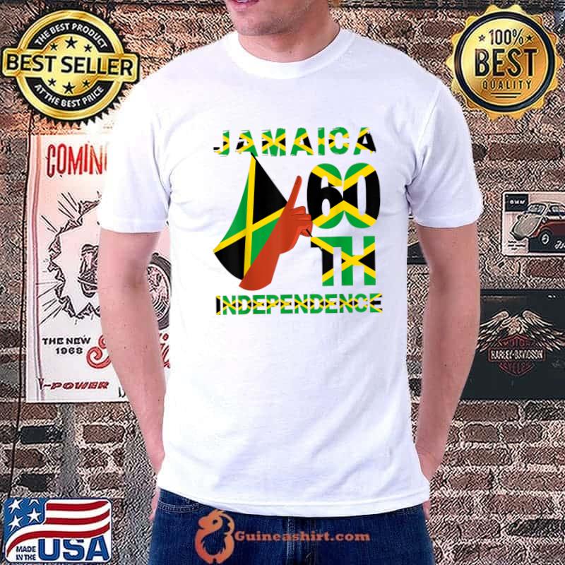 Jamaica Independent Jamaica Flag 60th Independence Day T-Shirt