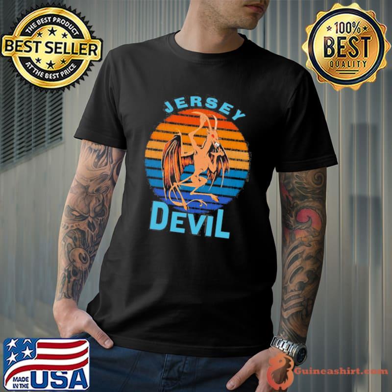 Jersey devil vintage art classic shirt
