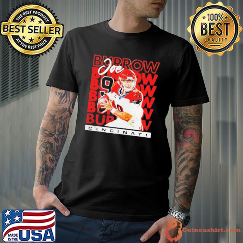 Joe Burrow 9 Cincinati Shirt