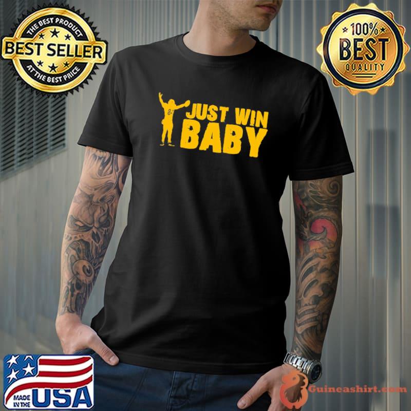 Just win baby Football NFL antonio brown yellow design classic shirt