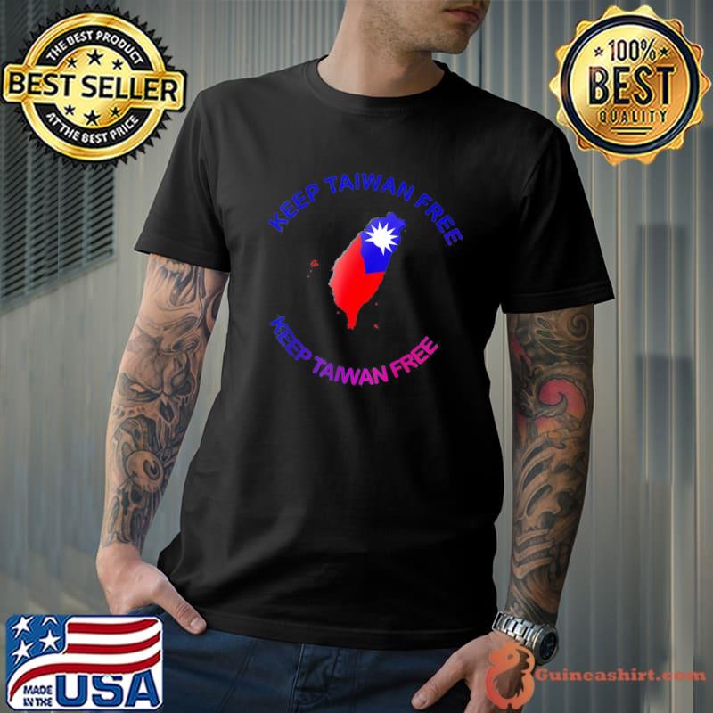 Keep taiwan free classic shirt