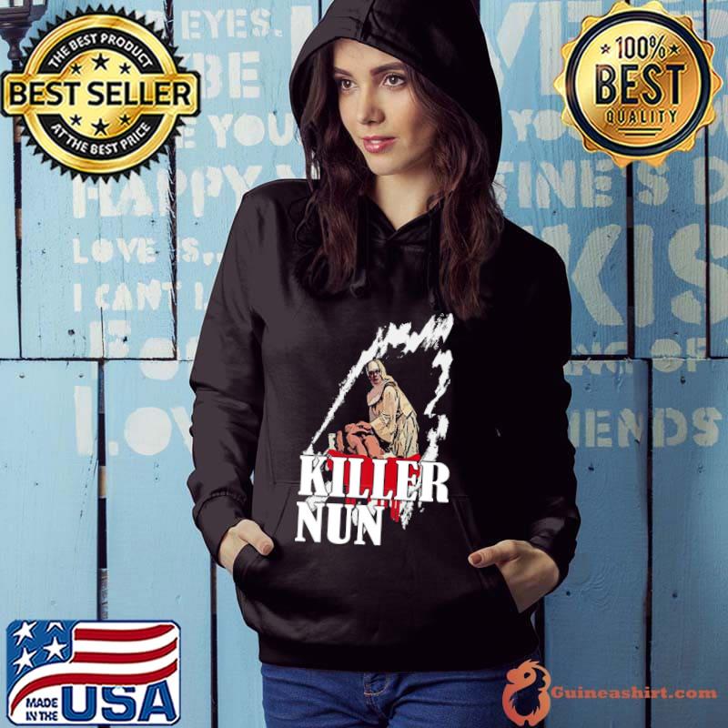 Killer nun halloween horror design classic s Hoodie