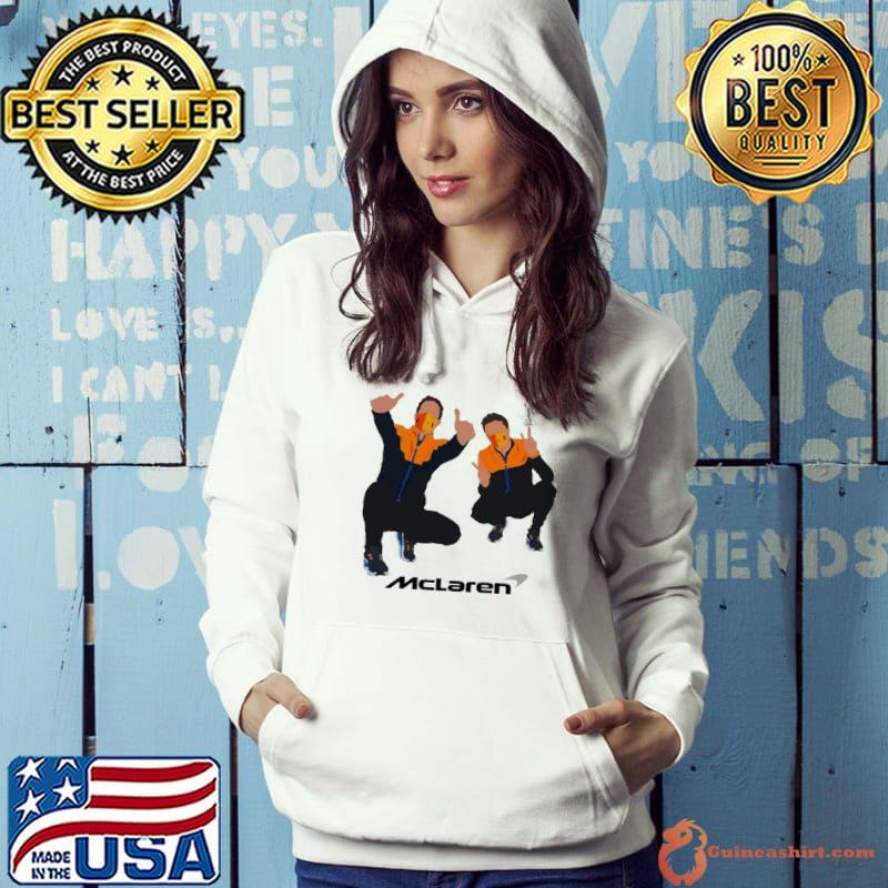 Mclaren Daniel Ricciardo Lando Norris Shirt Hoodie