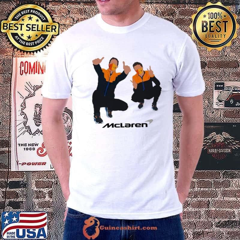 Mclaren Daniel Ricciardo Lando Norris Shirt