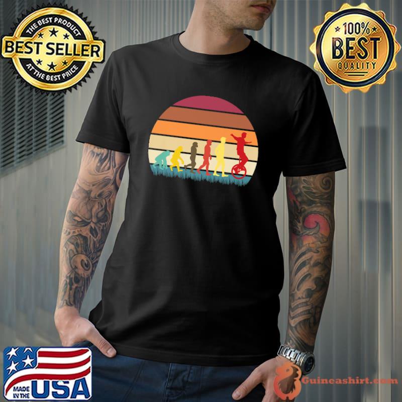 Monocycle Vintage Sunset Evolution T-Shirt