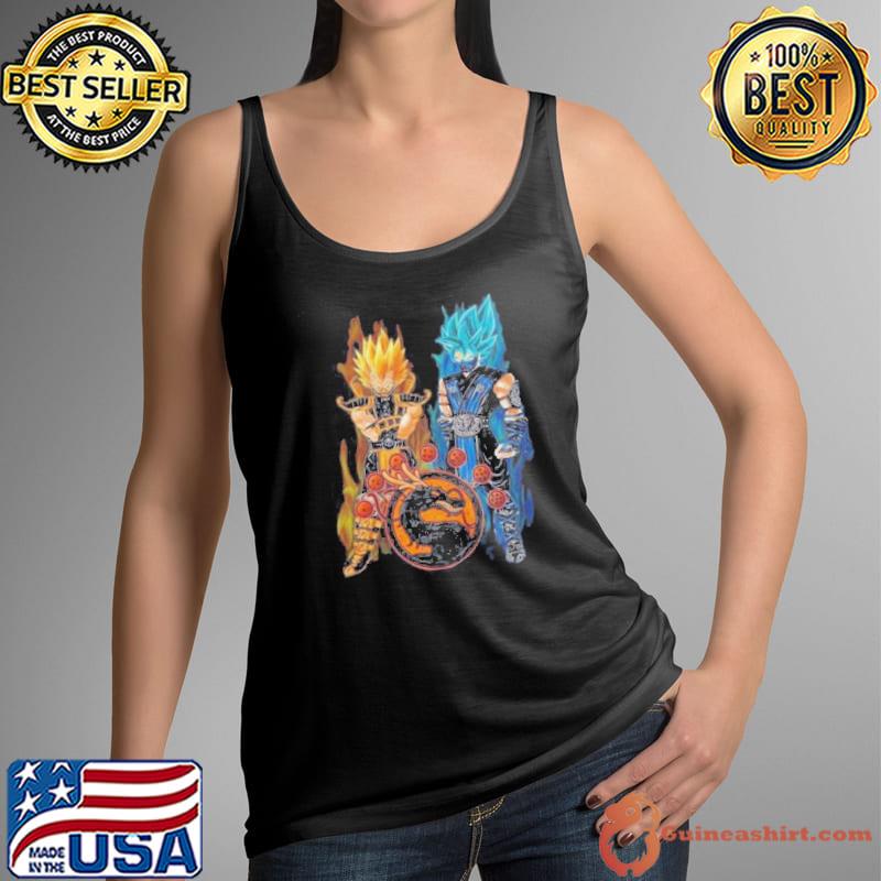 Mortal kombat dragonball z vegeta goku classic s Tank Top