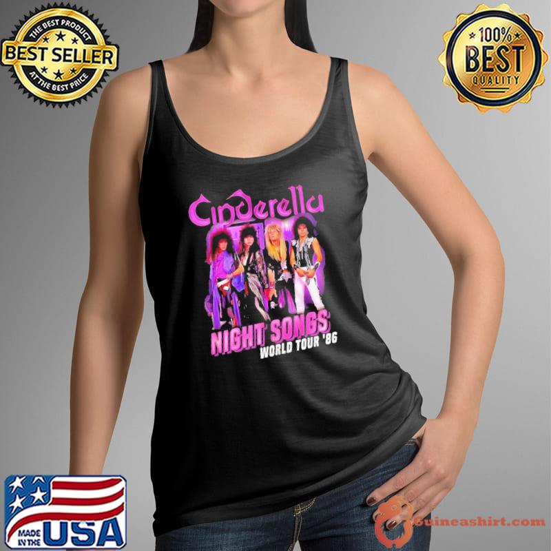 Night songs cinderella world tour classic s Tank Top