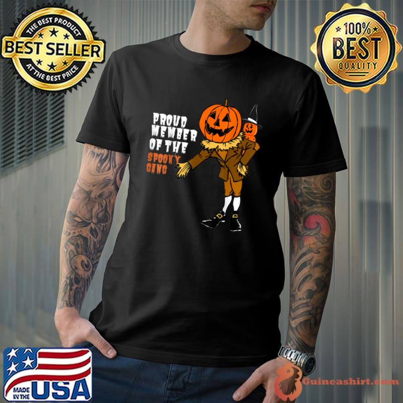 Proud Member Of The Spooky Squad Spooky Season Pumpkins Halloween T-Shirt