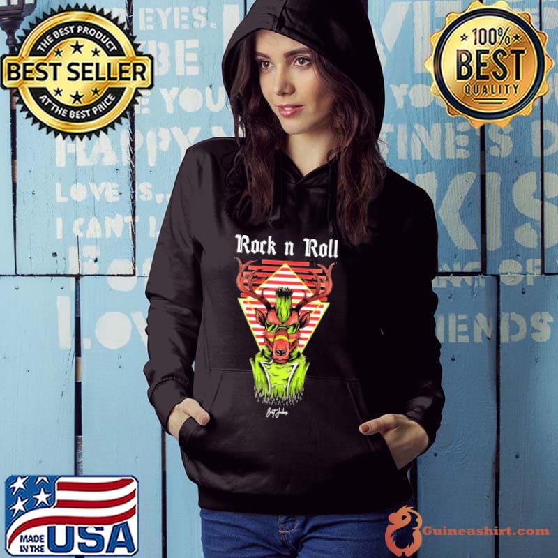 Rock'n Roll Giraffe Shirt Hoodie