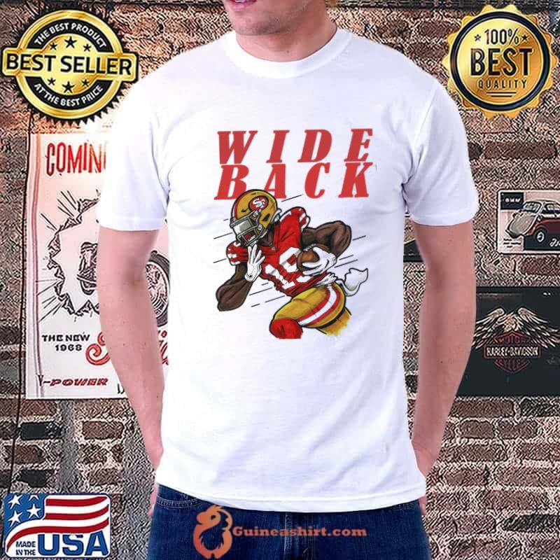 San francisco 49ers wide back sport shirt