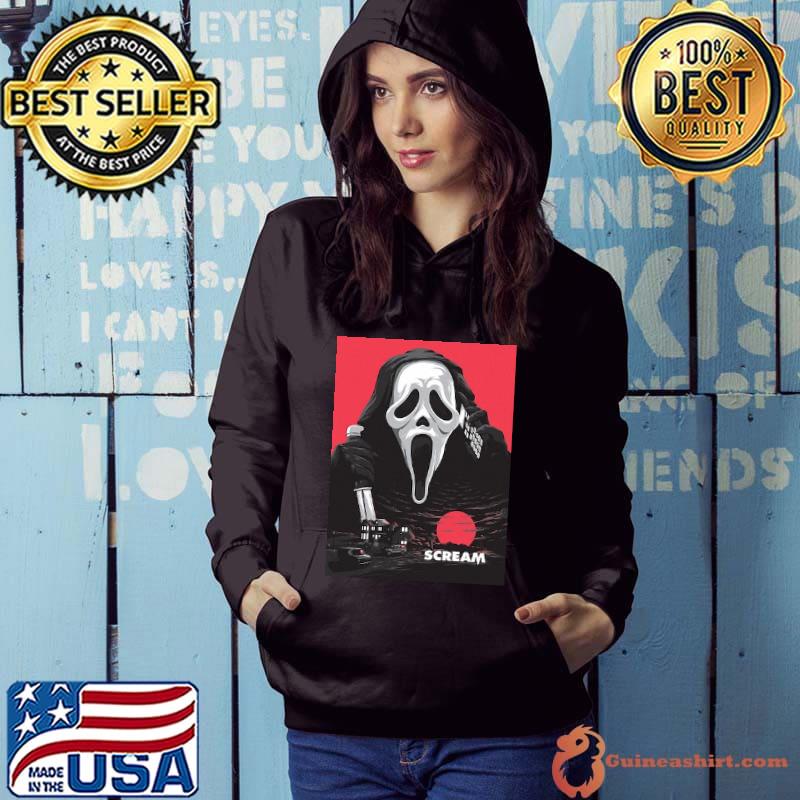 Scream Horror Blood Moon Shirt Hoodie