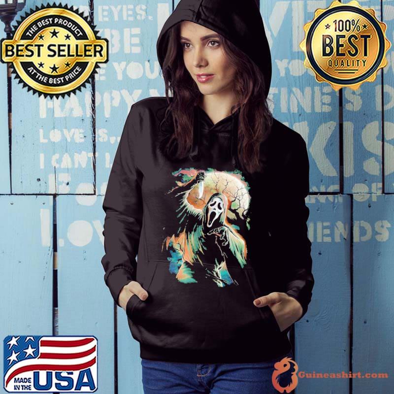Scream Horror Moon Shirt Hoodie
