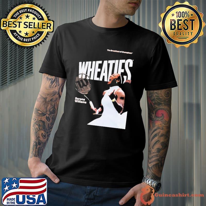 Serena Williams Wheaties Tennis Player Champs Shirt