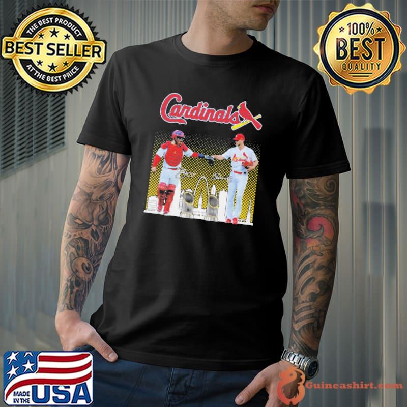 St Louis Cardinals Signatures Members City Shirt