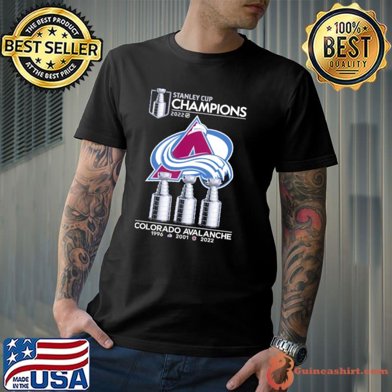 Stanley cup champions 2022 Colorado avalanche shirt