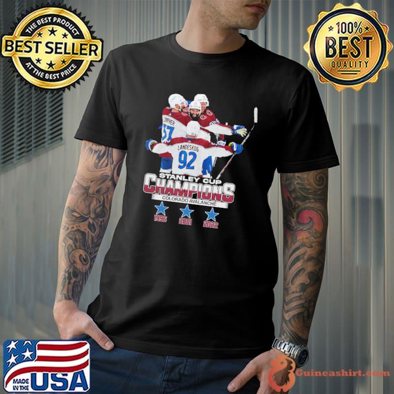 Stanley cup champions colorado avalanche hockey shirt