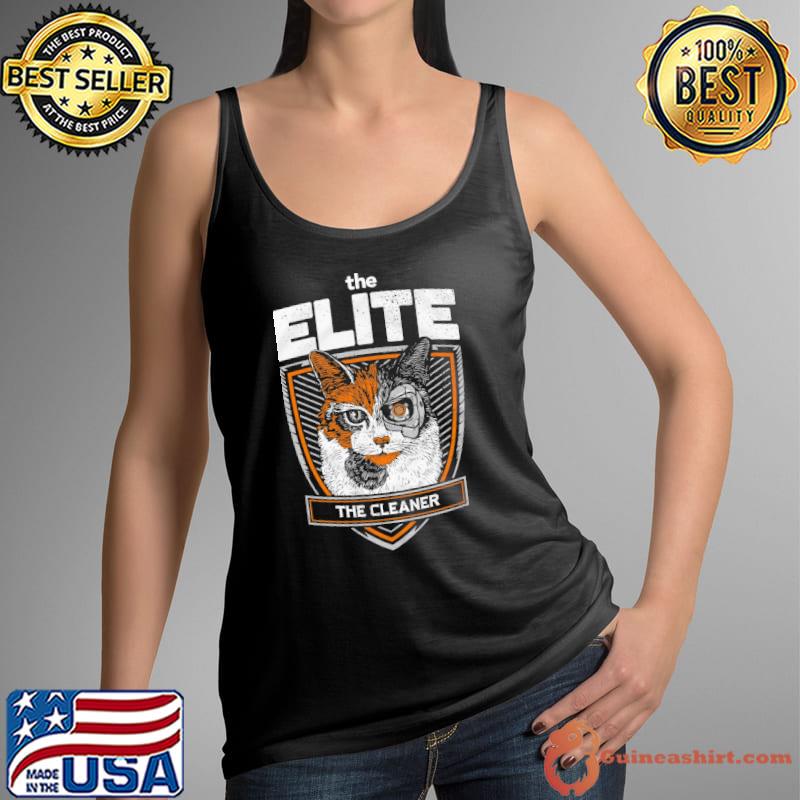 The Elite The Cleaner Cat Shirt Tank Top