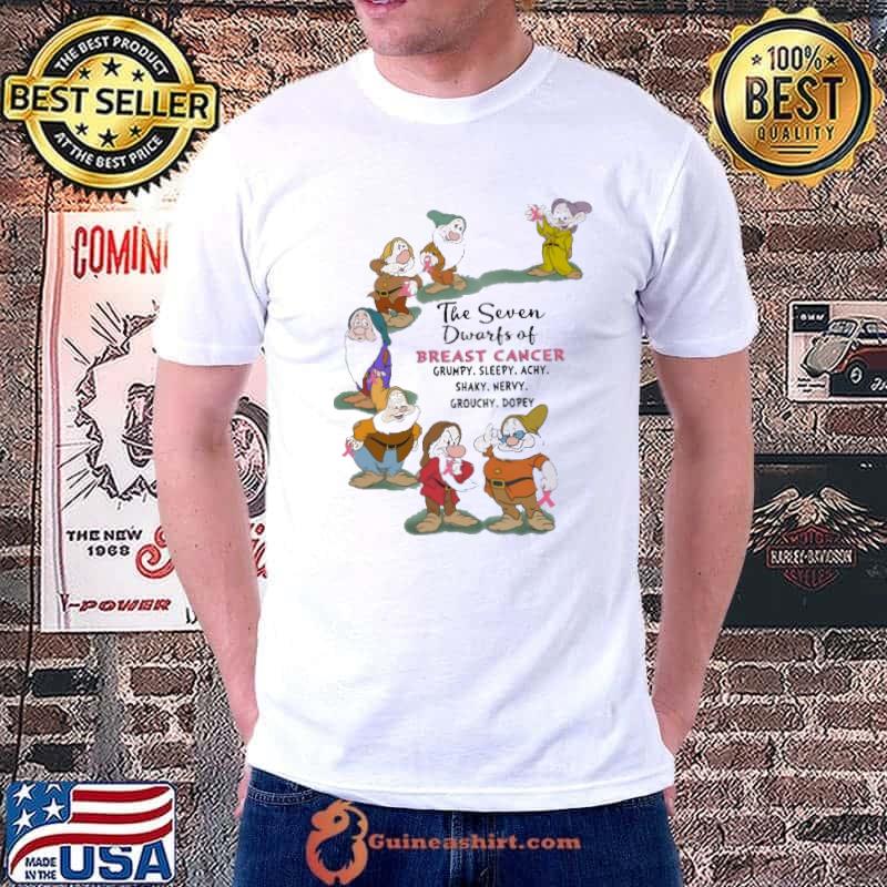 The Seven Dwarfs Of Breast Cancer Shirt