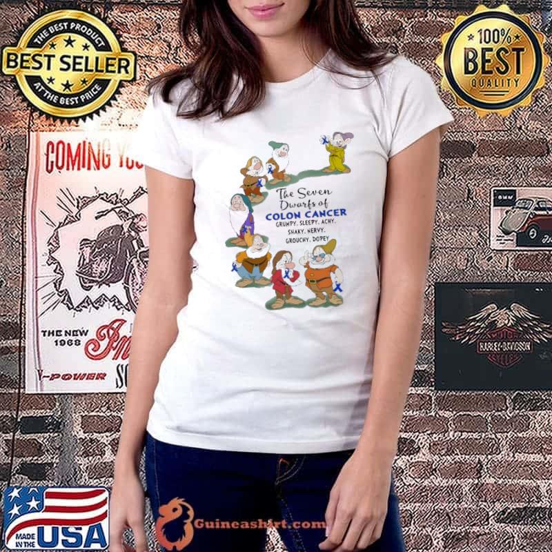 The Seven Dwarfs Of Colon Cancer Shirt Ladiestee