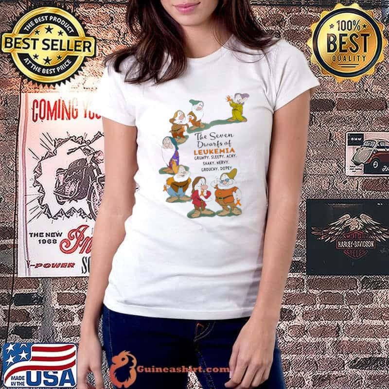 The Seven Dwarfs Of Leukemia Shirt Ladiestee