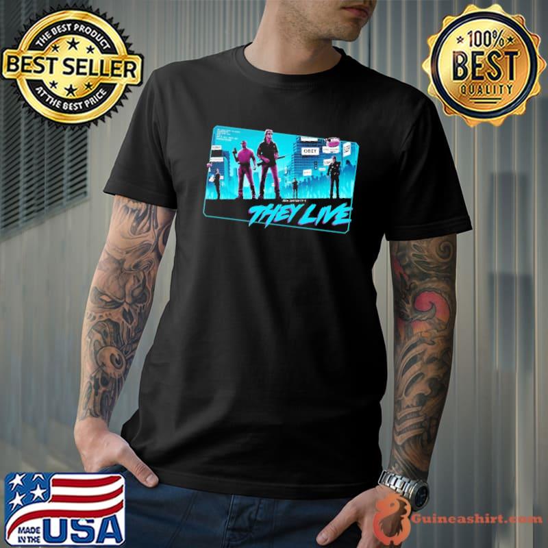 THey Live Obey Poster Shirt
