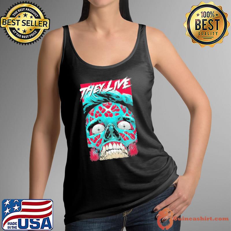 They Live Zombie Shirt Tank Top