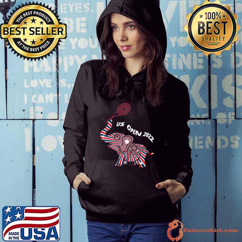 Us Open 2022 Tennis Elephant Policial T-Shirt Hoodie