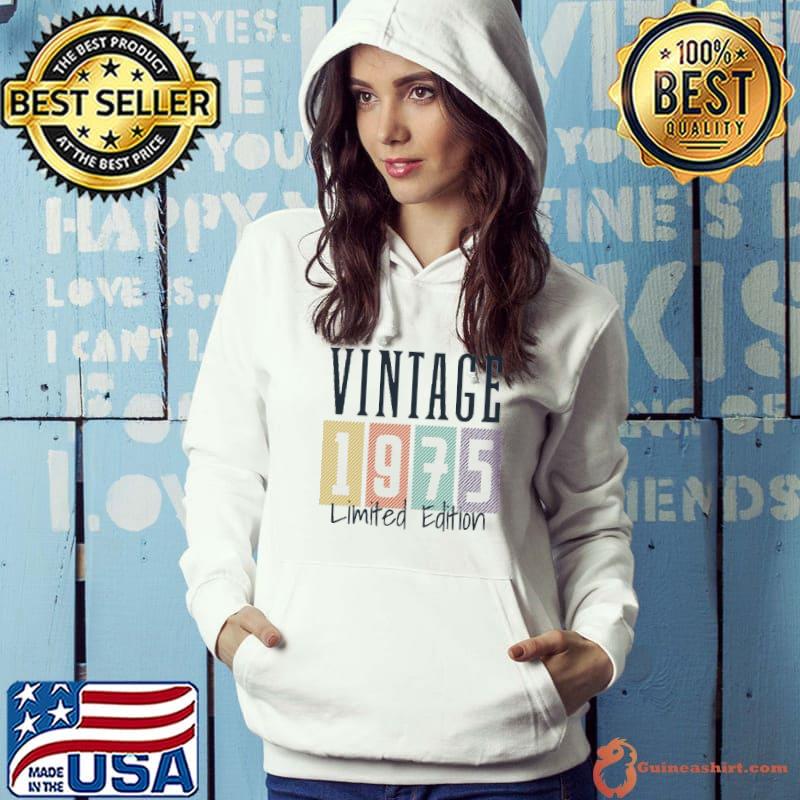 Vintage 1975 limited edition vintage style s Hoodie