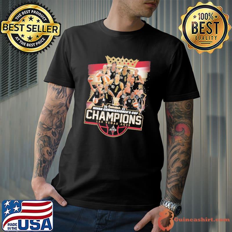 The Commissioner's Cup 2022 WNBA Champions Las Vegas Aces Shirt
