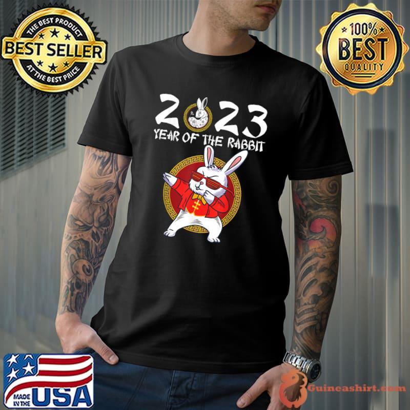2023 Year Of The Rabbit Dabbing Chinese New Year 2023 T-Shirt